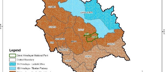 Himachal Pradesh Bio provinces